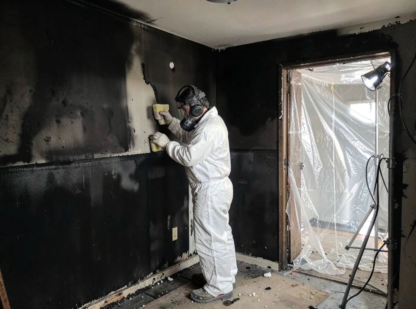 Fire Damage Restoration company in Little Cedar, IA